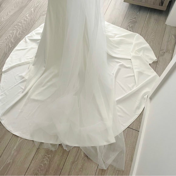 Off Shoulder Wedding Dress - Picture 9 of 15